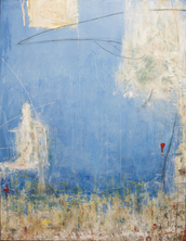 Shemayim Skies # abstract art #blue art Zaintz